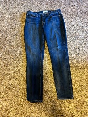 Yummie slimming Straight Leg Women’s cotton blend Jeans in Dark Blue ❤️